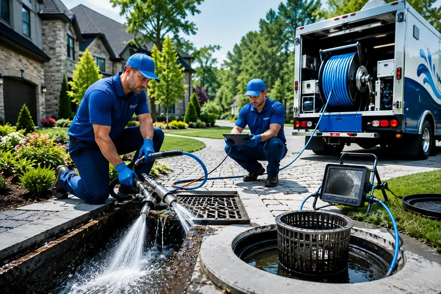 Local outdoor drain cleaning professionals in Oakfield, WI