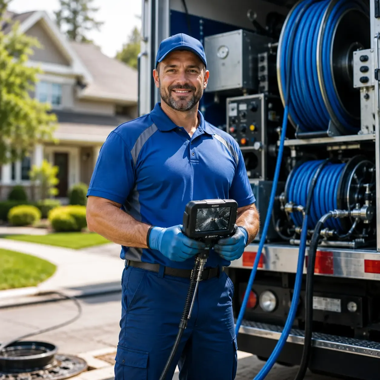 Local outdoor drain cleaning specialists in Oakfield, WI